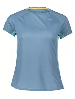 Функциональная рубашка Mizuno, цвет blau/trkis