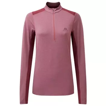 Функциональная рубашка Mountain Equipment Women's Nava L/S Zip T, цвет Plumwine/Raisin