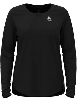 Функциональная рубашка Odlo Laufshirt, черный