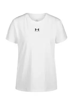 Функциональная рубашка Off Campus Core, дышащая, быстросохнущая, женская UNDER ARMOUR, белый