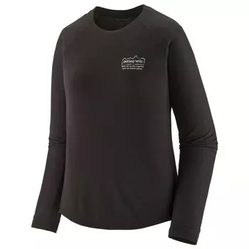 Функциональная рубашка Patagonia L/S Cap Cool Trail Graphic Shirt, цвет Unity Fitz: Black