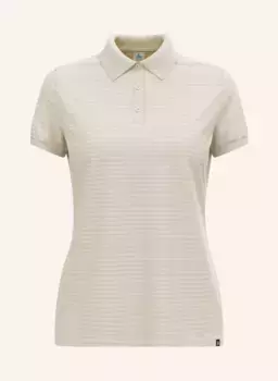 Функциональная рубашка-поло ascent natural Odlo, бежевый