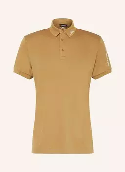 Функциональная рубашка поло J.Lindeberg, коричневый