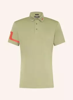 Функциональная рубашка-поло J.Lindeberg, зеленый