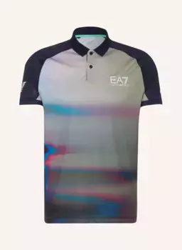 Функциональная рубашка-поло pjuhz Ea7 Emporio Armani, синий