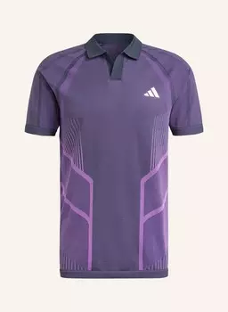 Функциональная рубашка-поло tennis pro adidas, цвет DUNKELLILA/HELLLILA