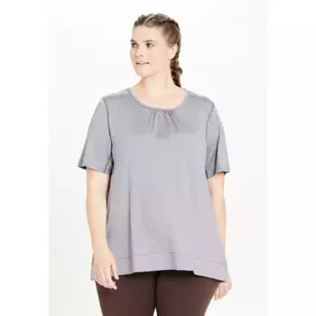 Функциональная рубашка Q by Endurance "BREE MELANGE" с технологией QUICK DRY, серый