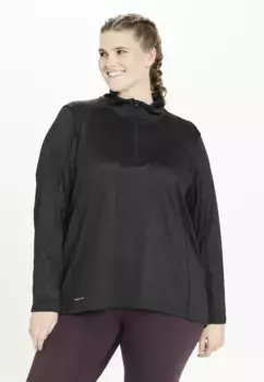 Функциональная рубашка Q by Endurance "JULIETTE W", с воздухопроницаемыми свойствами, черный