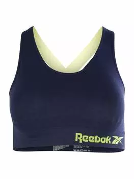 Функциональная рубашка Reebok, цвет vector navy/energy glow