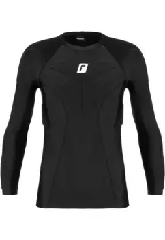 Функциональная рубашка Reusch "Compression Shirt Padded" с мягкими вставками, черный