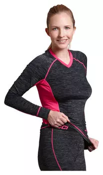 Функциональная рубашка RVX-Light Vanucci, черный/розовый