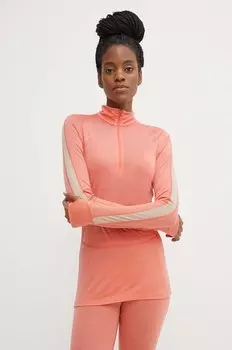 Функциональная рубашка с длинным рукавом 125 ZoneKnit Merino Blend Icebreaker, оранжевый