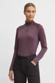 Функциональная рубашка с длинным рукавом на молнии Dart Zip Montane, фиолетовый