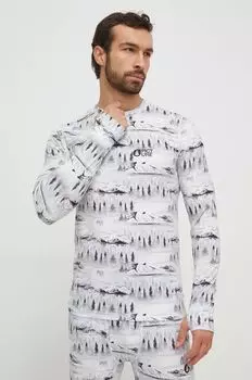 Функциональная рубашка с длинными рукавами Nangha Picture, белый