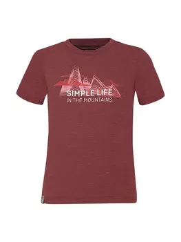 Функциональная рубашка Salewa Funktionsshirt Simple Life, красный