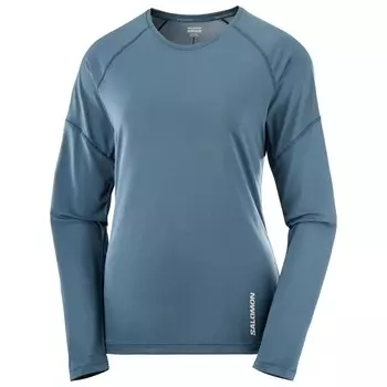 Функциональная рубашка Salomon Cross Run L/S Tee, цвет Midnight Navy