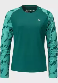 Функциональная рубашка Schffel "Longsleeve Lakata Trail L", зеленый
