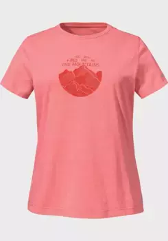 Функциональная рубашка Schffel "T Shirt Buchberg L", розовый