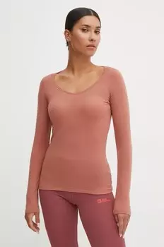 Функциональная рубашка Siren с длинным рукавом Icebreaker, бордовый