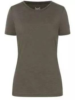 Функциональная рубашка super.natural, коричневый