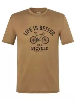 Функциональная рубашка super.natural, коричневый