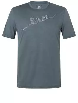 Функциональная рубашка super.natural, темно-синий