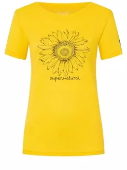 Функциональная рубашка super.natural, желтый