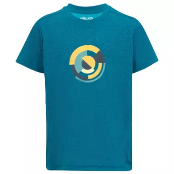 Функциональная рубашка Trollkids Kid's Sognefjord T Shirt, цвет Atlantic Blue