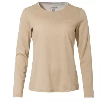 Функциональная рубашка Vaude Essential L/S T-Shirt, цвет Linen