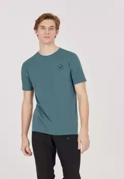 Функциональная рубашка Virtus "JOKERS", с воздухопроницаемыми свойствами и технологией QUICK DRY, бирюзовый