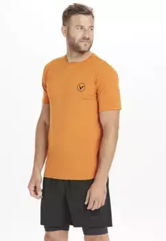 Функциональная рубашка Virtus "JOKERS", с воздухопроницаемыми свойствами и технологией QUICK DRY, желтый