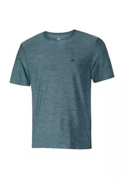 Функциональная рубашка Витус, влагорегулирующая, облегающая, мужская JOY sportswear, цвет Ozean Melange