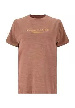 Функциональная рубашка Wange Melange с инновационной технологией быстрой сушки Endurance, цвет 5167 clove