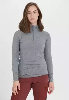 Функциональная рубашка WHISTLER "Афина" с отверстиями для большого пальца, серый