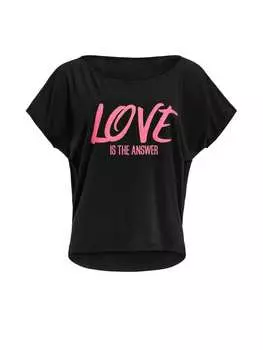 Функциональная рубашка Winshape, цвет schwarz/neon pink