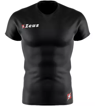 Функциональная рубашка Zeus Fisiko Baselayer с короткими рукавами черная