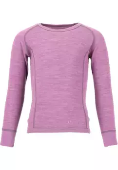 Функциональная рубашка ZIGZAG "Шерсть Паттани" с высоким содержанием шерсти мериноса, фиолетовый