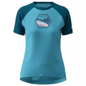 Функциональная рубашка Zimtstern Women's Bowz Tee, цвет Heritage Blue/French Navy