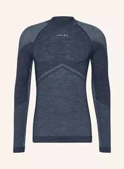 Функциональное нижнее белье рубашка теплая Falke, синий