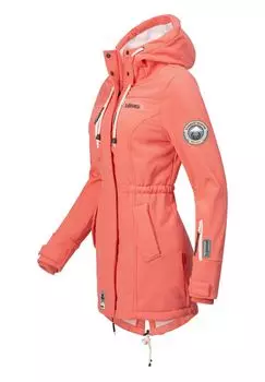Функциональное пальто цвета коричной козы MARIKOO, цвет Coral