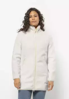 Функциональное пальто Jack Wolfskin "HIGH CURL COAT W", белый