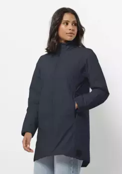 Функциональное пальто Jack Wolfskin "TEXTOR COAT W", синий