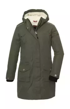 Функциональное пальто Killtec "KOW 142 GRLS CT", зеленый