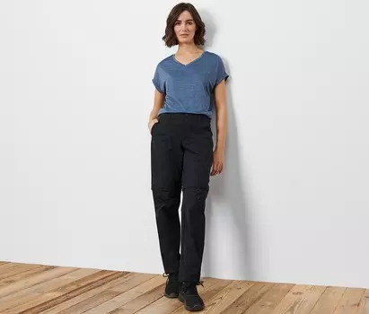 Функциональные брюки 2 в 1 Tchibo, черный