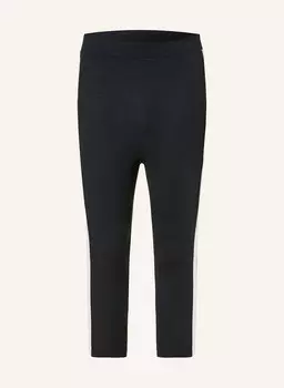 Функциональные брюки-белье johns с укороченной длиной брючин из шерсти мериноса WE NORWEGIANS, черный/экрю