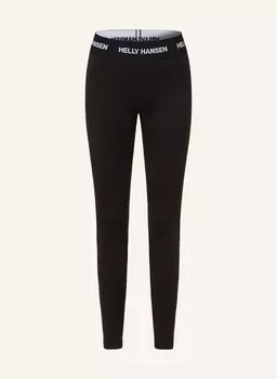 Функциональные брюки-белье lifa merino midweight из шерсти мериноса HELLY HANSEN, черный