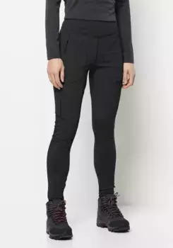 Функциональные брюки Jack Wolfskin "SALMASER TIGHTS W", черный