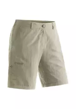 Функциональные брюки Maier Sports "Nidda", прочные и универсальные функциональные шорты-бермуды, идеально подходящие для пеших прогулок, бежевый