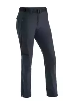 Функциональные брюки Maier Sports "Tech Pants W", теплые брюки из софтшелла, эластичные и ветронепроницаемые, серый