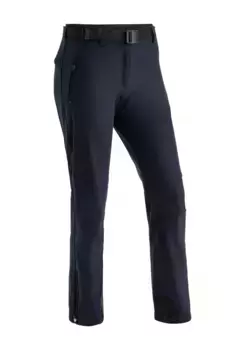 Функциональные брюки Maier Sports "Tech Pants W", теплые брюки из софтшелла, эластичные и ветронепроницаемые, синий